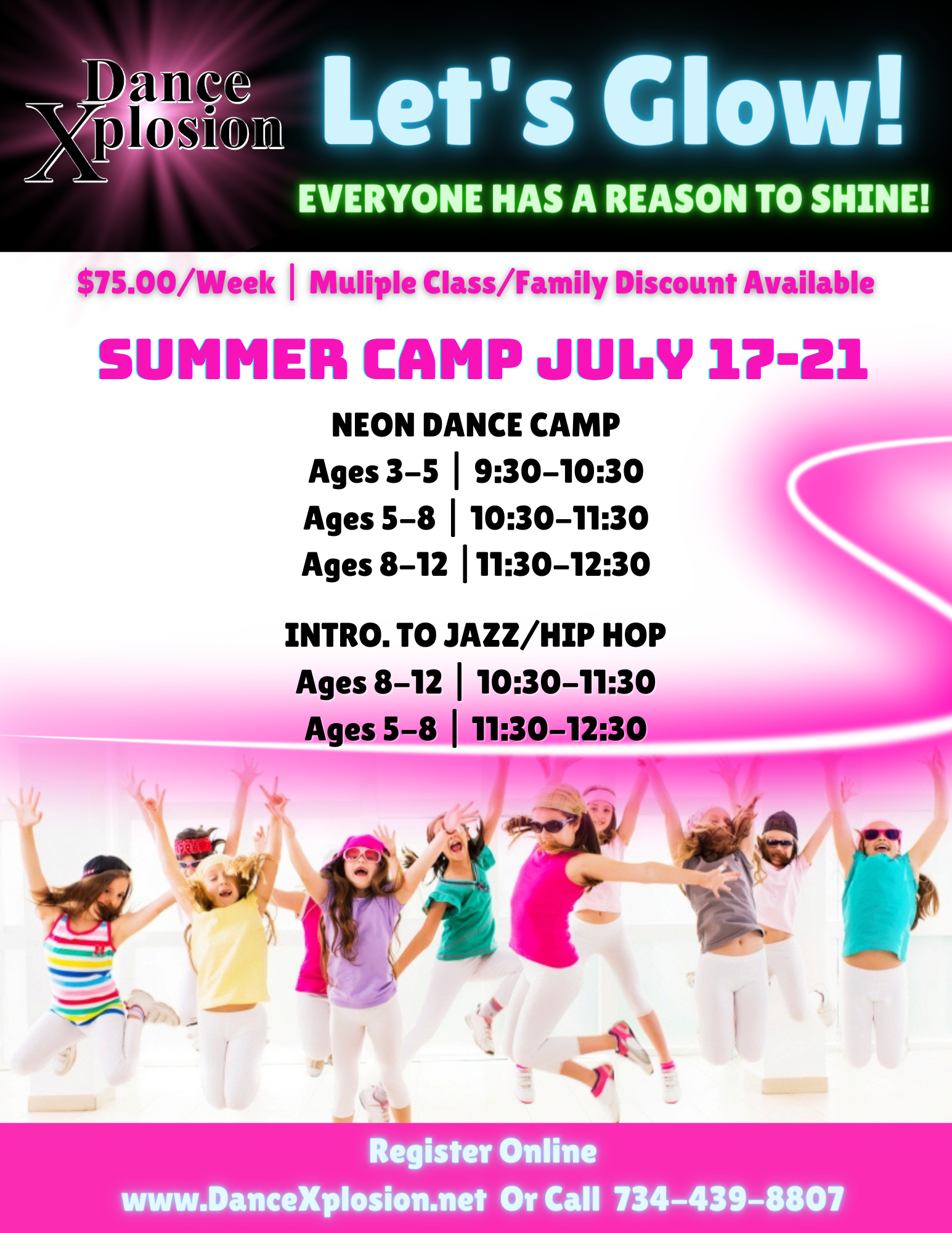 Now Registering for Summer Camp