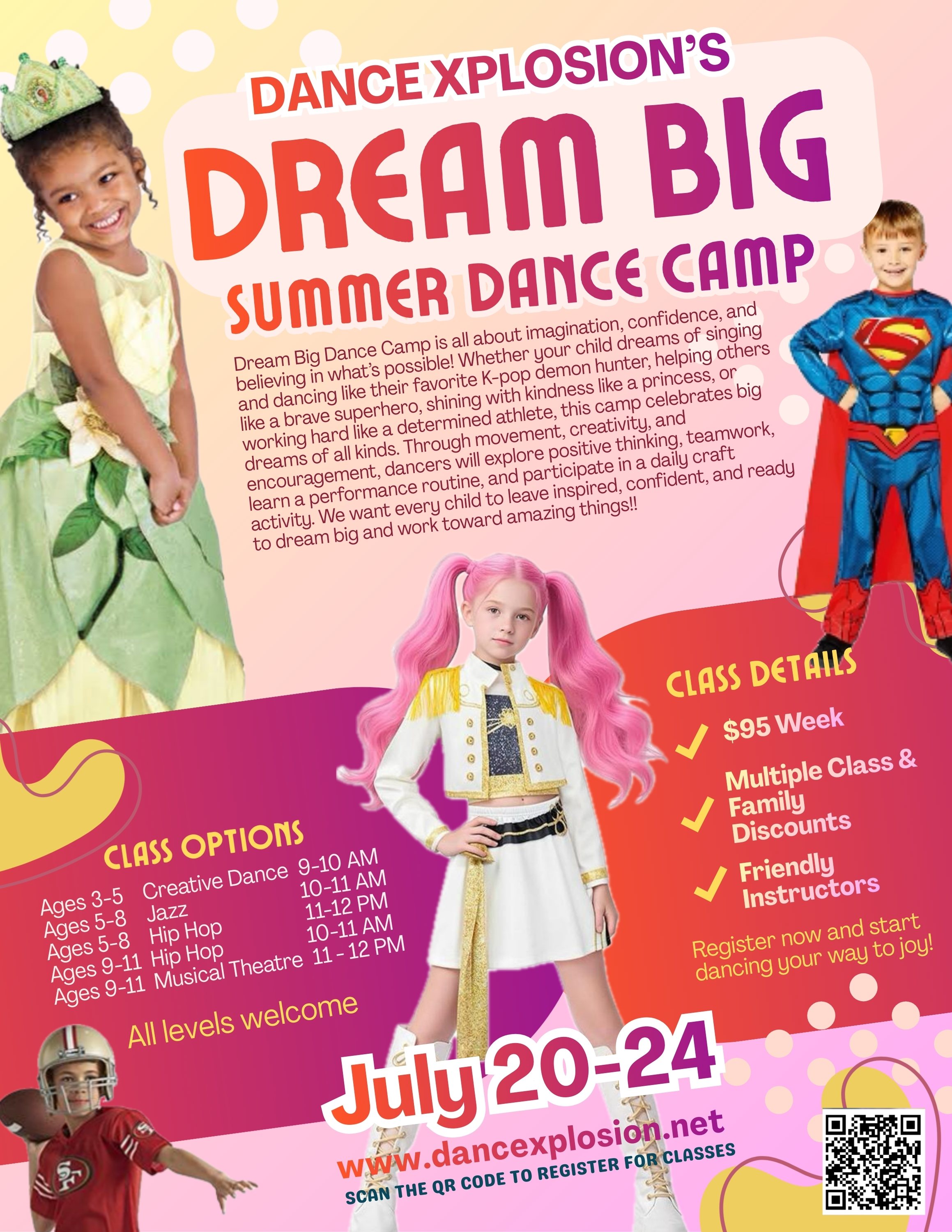 Register for Summer 2026 Dance Camp